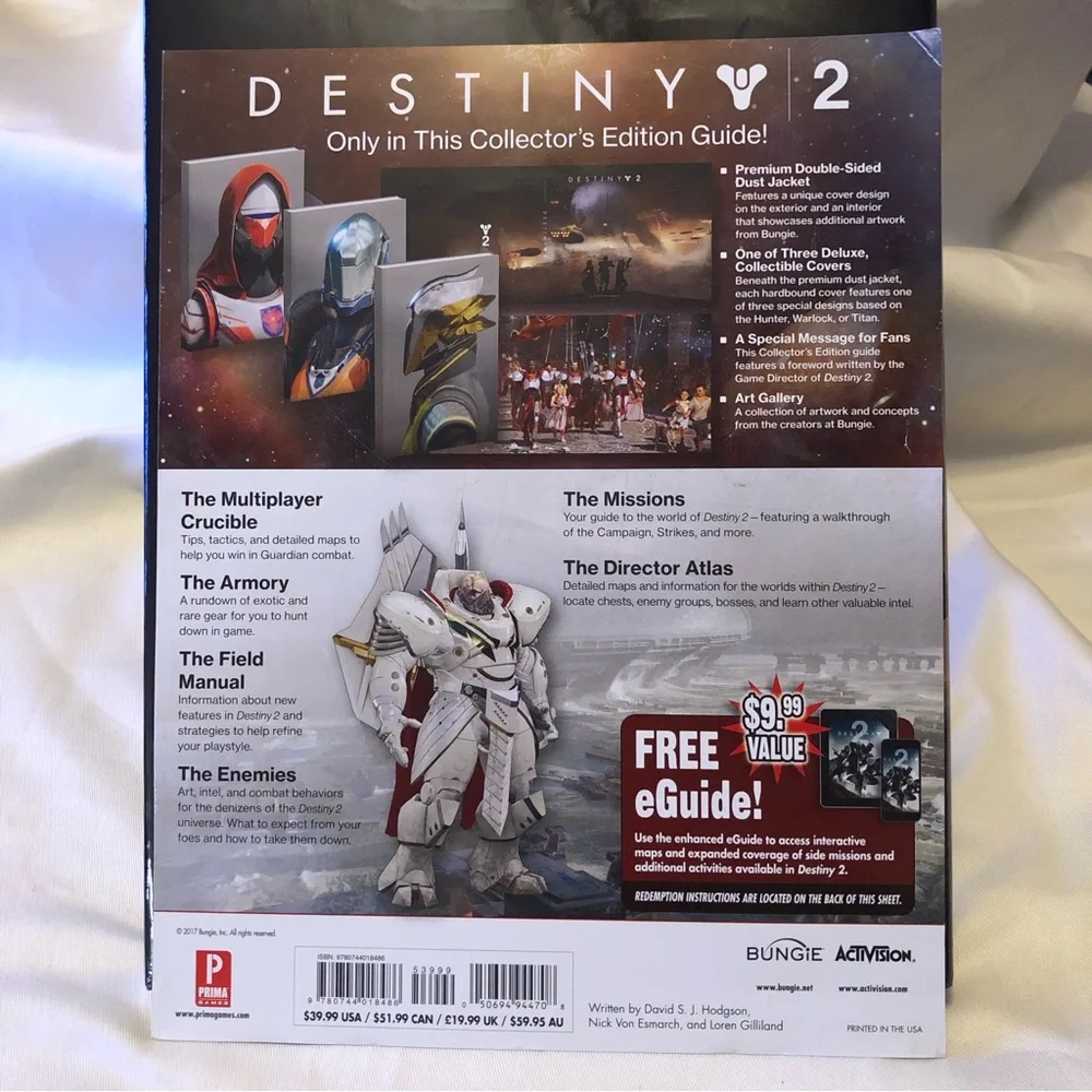 BUNGIE DESTINY 2 Collector’s Edition Guide